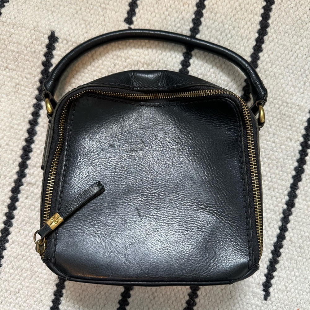 Madewell Camera bag leather